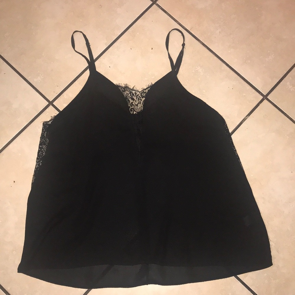 Torrid Black Lace Tank